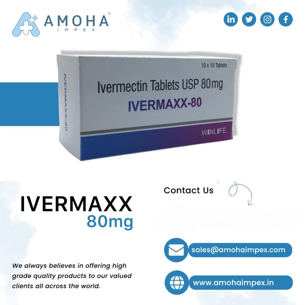 Ivermaxx 80mg Ivermectin Tablets
