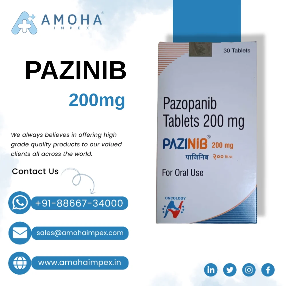 Pazinib Pazopanib 200mg Tablets