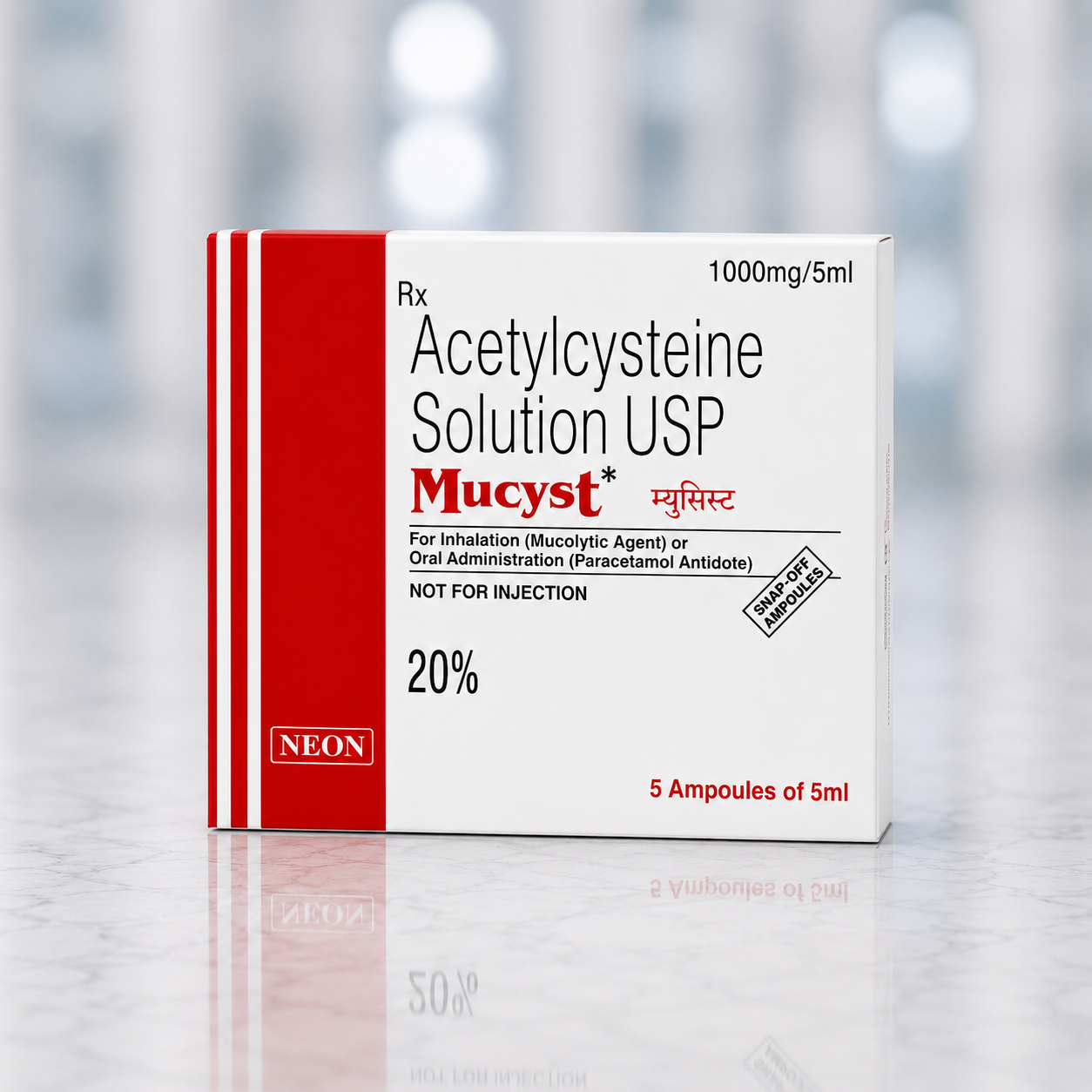 Mucyst 5ml Injection