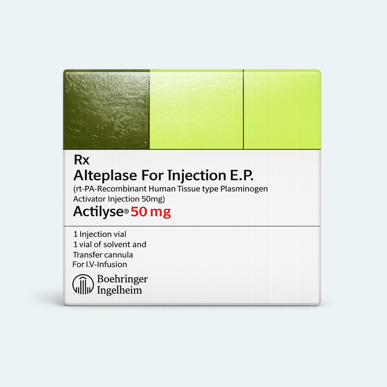 Actilyse 50mg Injection