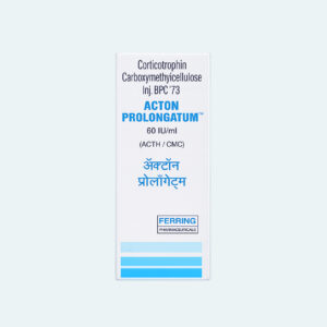 Acton Prolongatum 60 Iu Injection Corticotrophine Carboxymethylcellulose inj