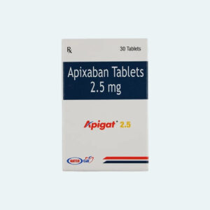 Apixaban Tablets (Apigat 2.5mg Tablets)