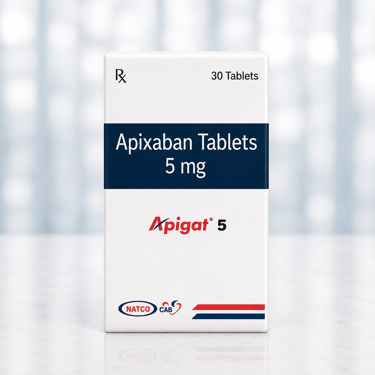 Apixaban Tablets (Apigat 5mg Tablet)