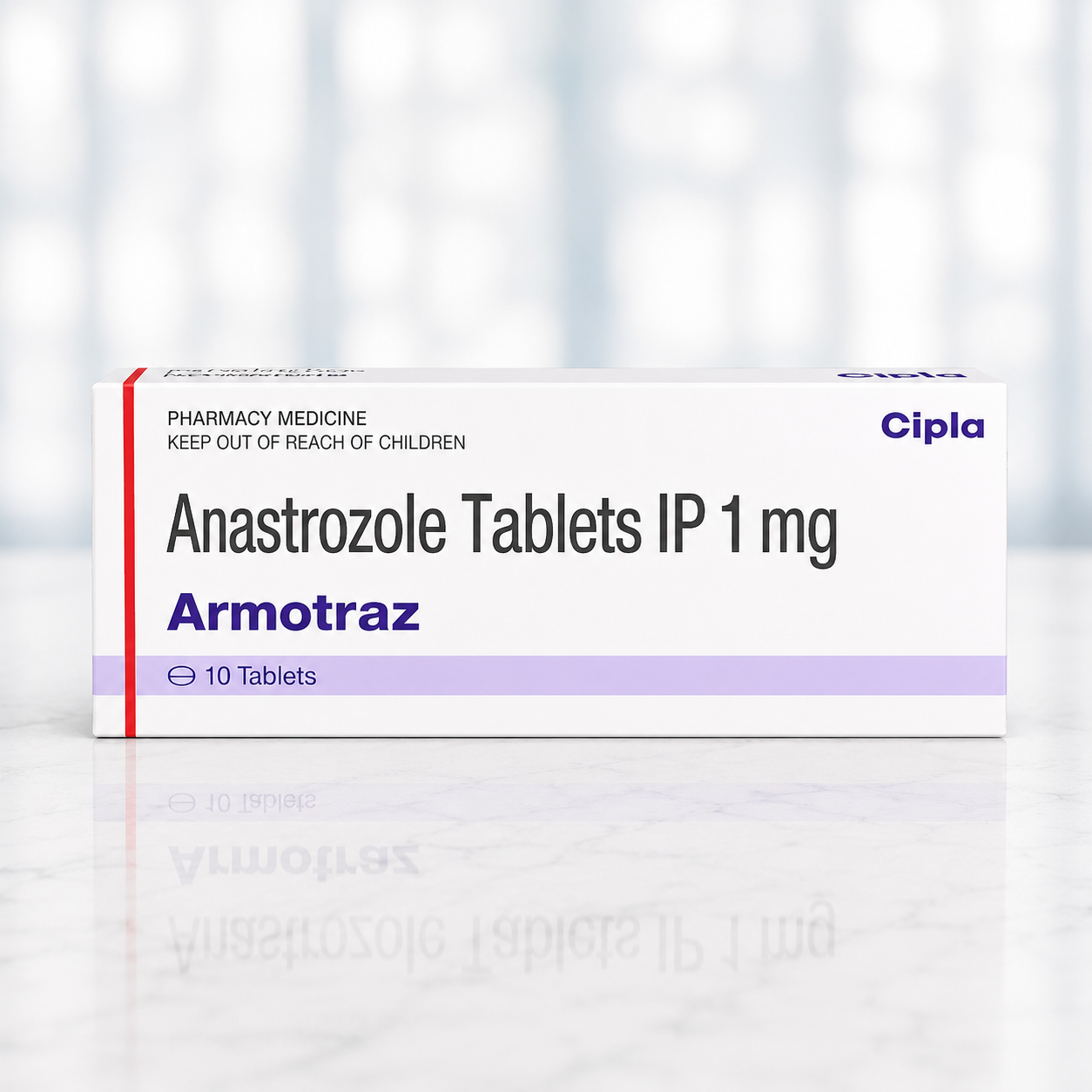 Armotraz Anastrozole 1mg Tablet