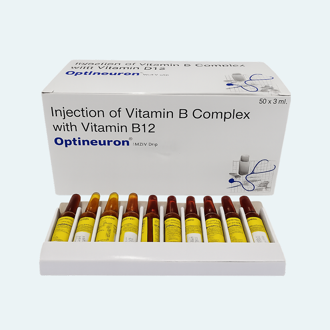 B Complex Extract With Vitamin B12 Injection(Optineuron Injection )