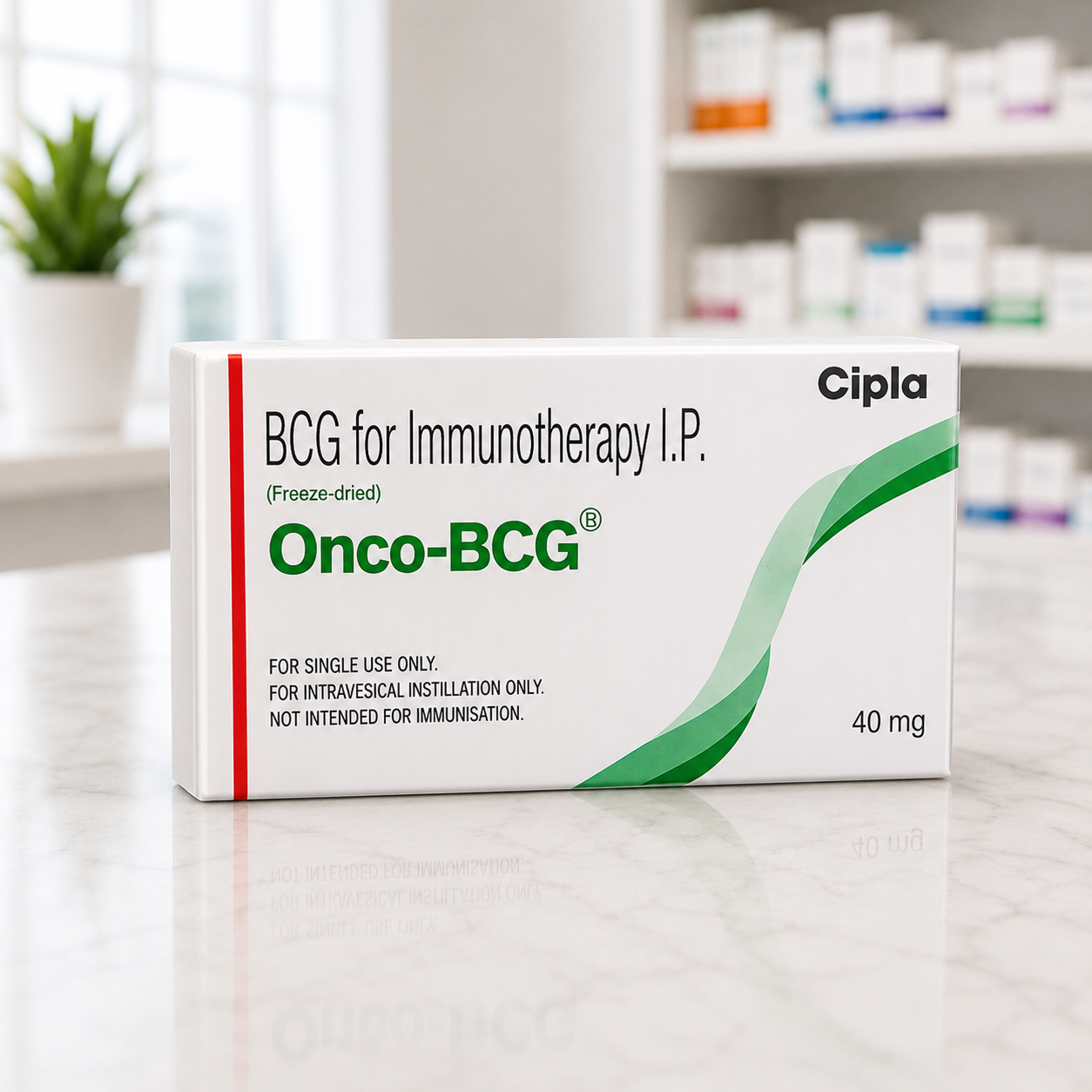 Bacillus Calmette-Guerin strain ( Onco Bcg 40mg Injection)