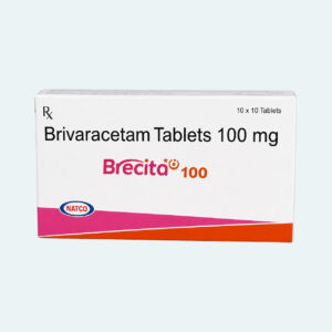Brecita Brivaracetam 100mg Tablet