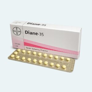 Cyproterone 2mg and Ethinyl Estradiol 0.035mg Tablets (Diane 35 Tablet)