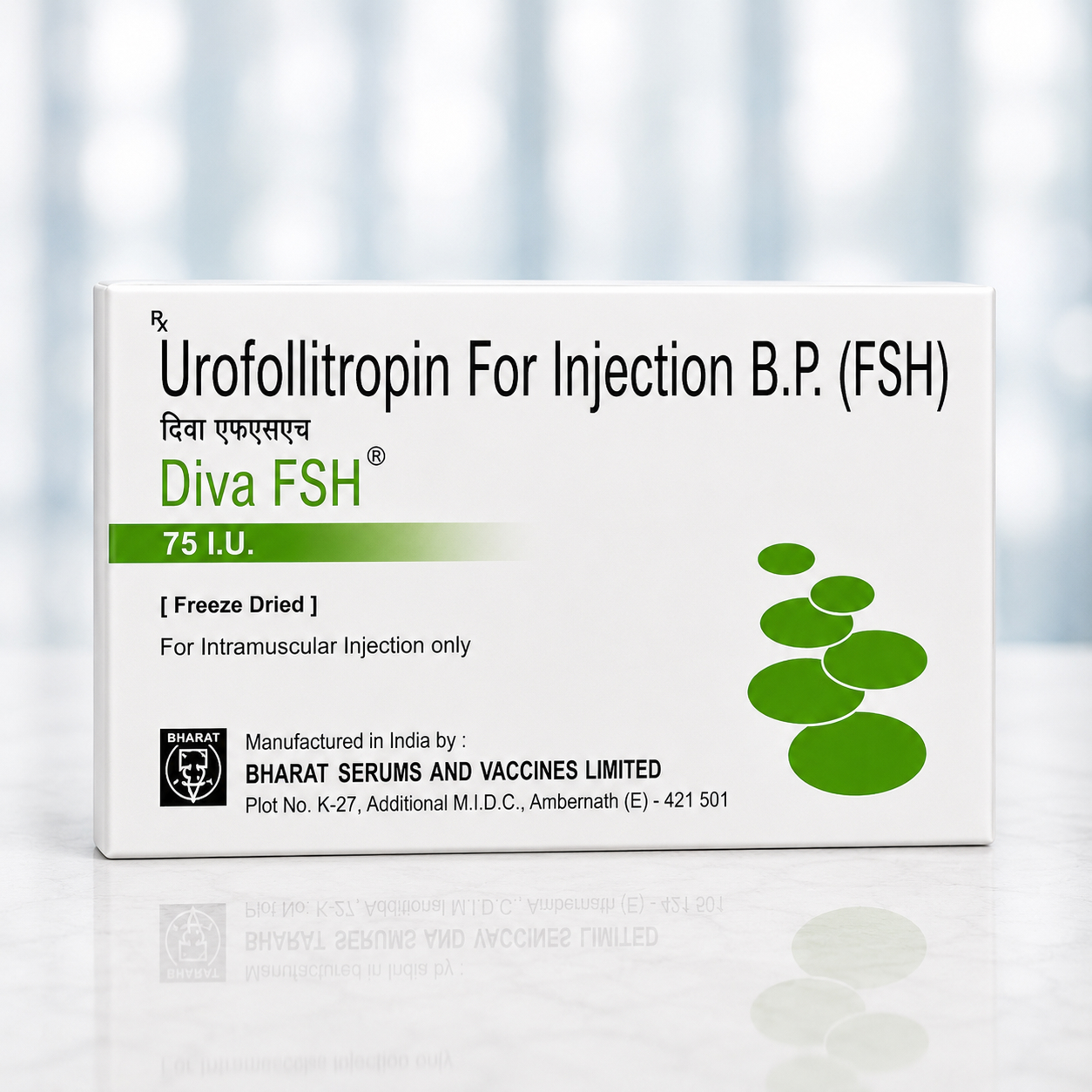 Diva FSH 75IU Injection