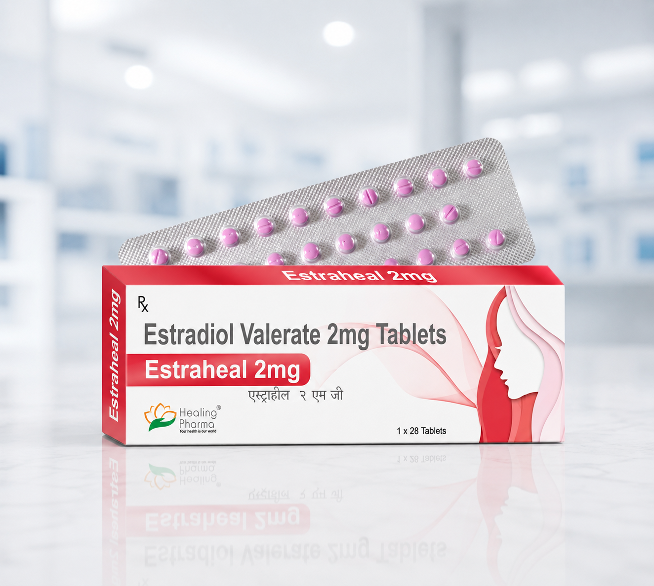 Estradiol Valerate (Estraheal 2mg Tablet)