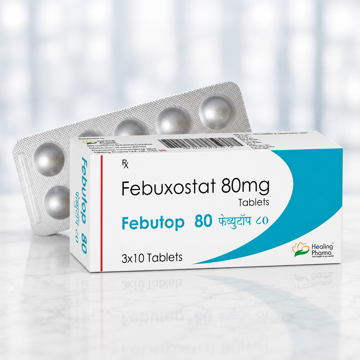 Febuxostat Tablet (Febutop 80mg Tablet)