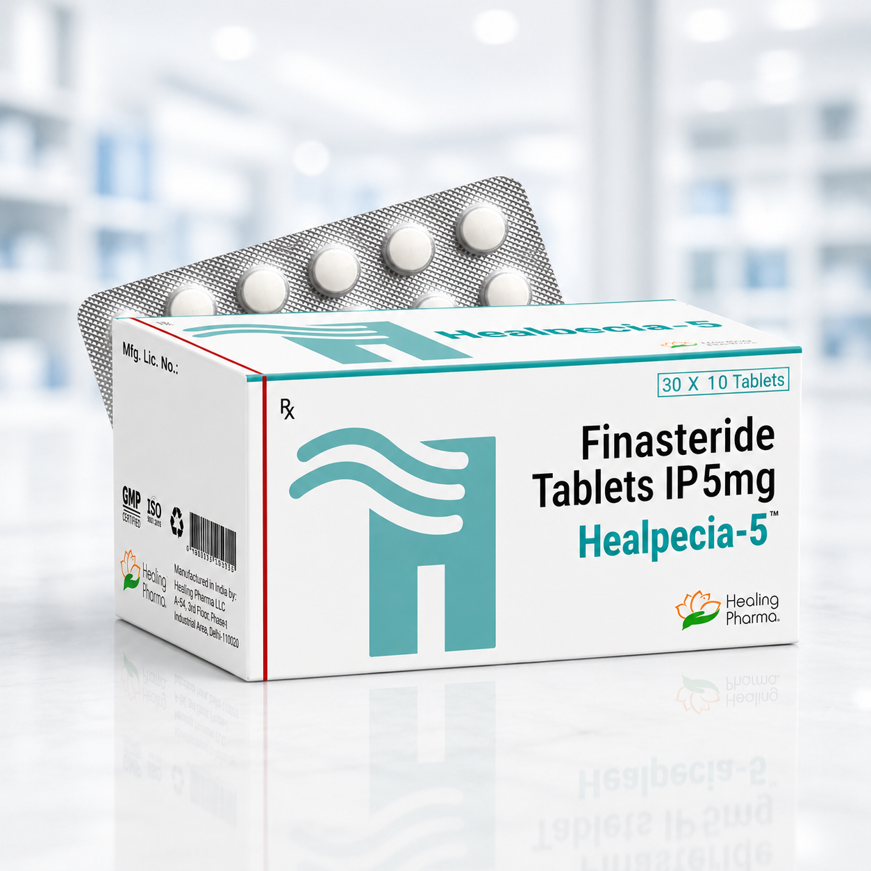 Finasteride Tablets (Healpecia 5mg Tablet)