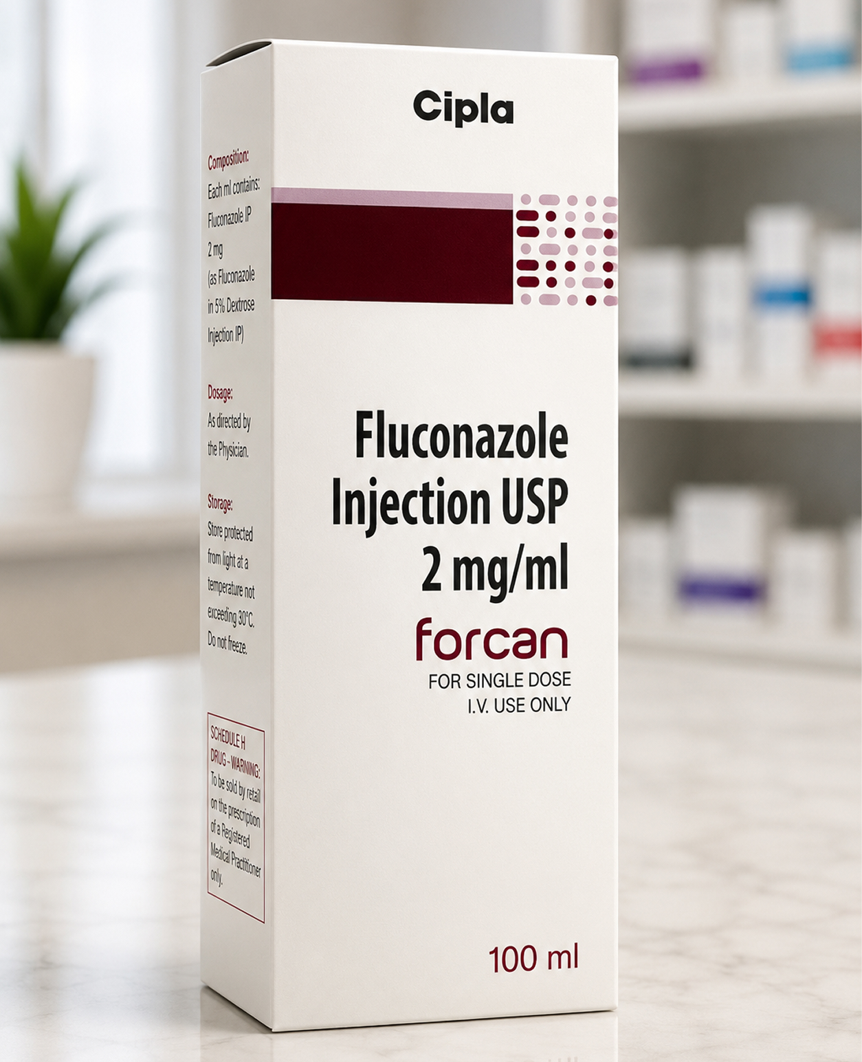 Fluconazole Injection (FORCAN 2mg/Ml Injection )
