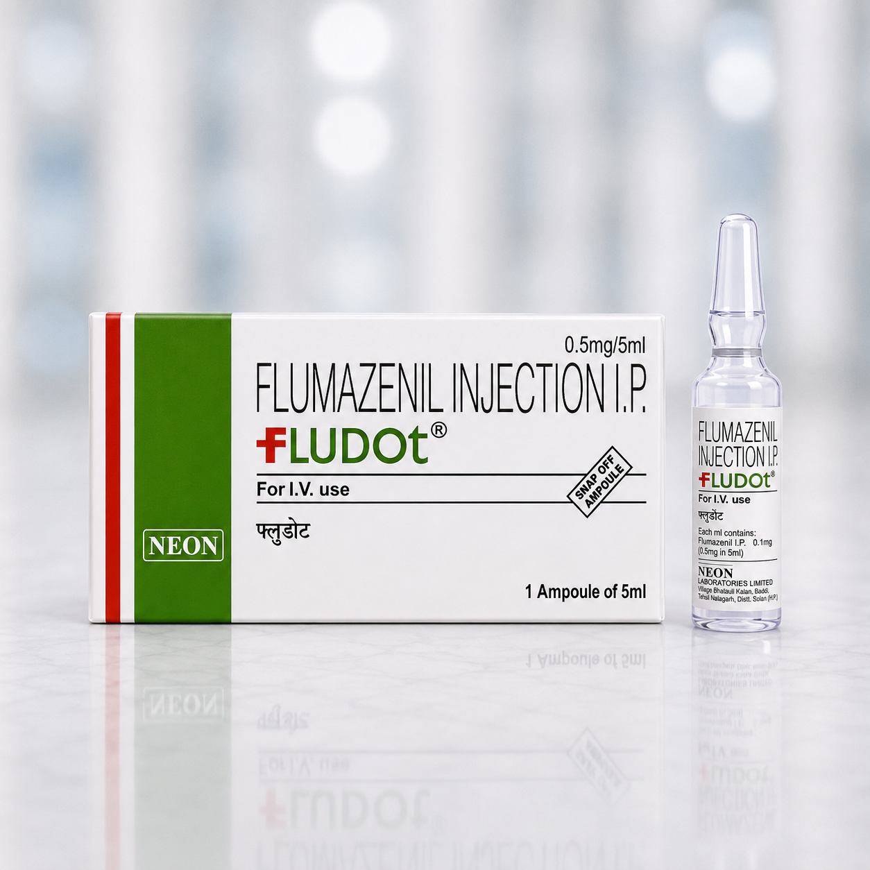 Fludot Flumazenil 0.5mg Injection