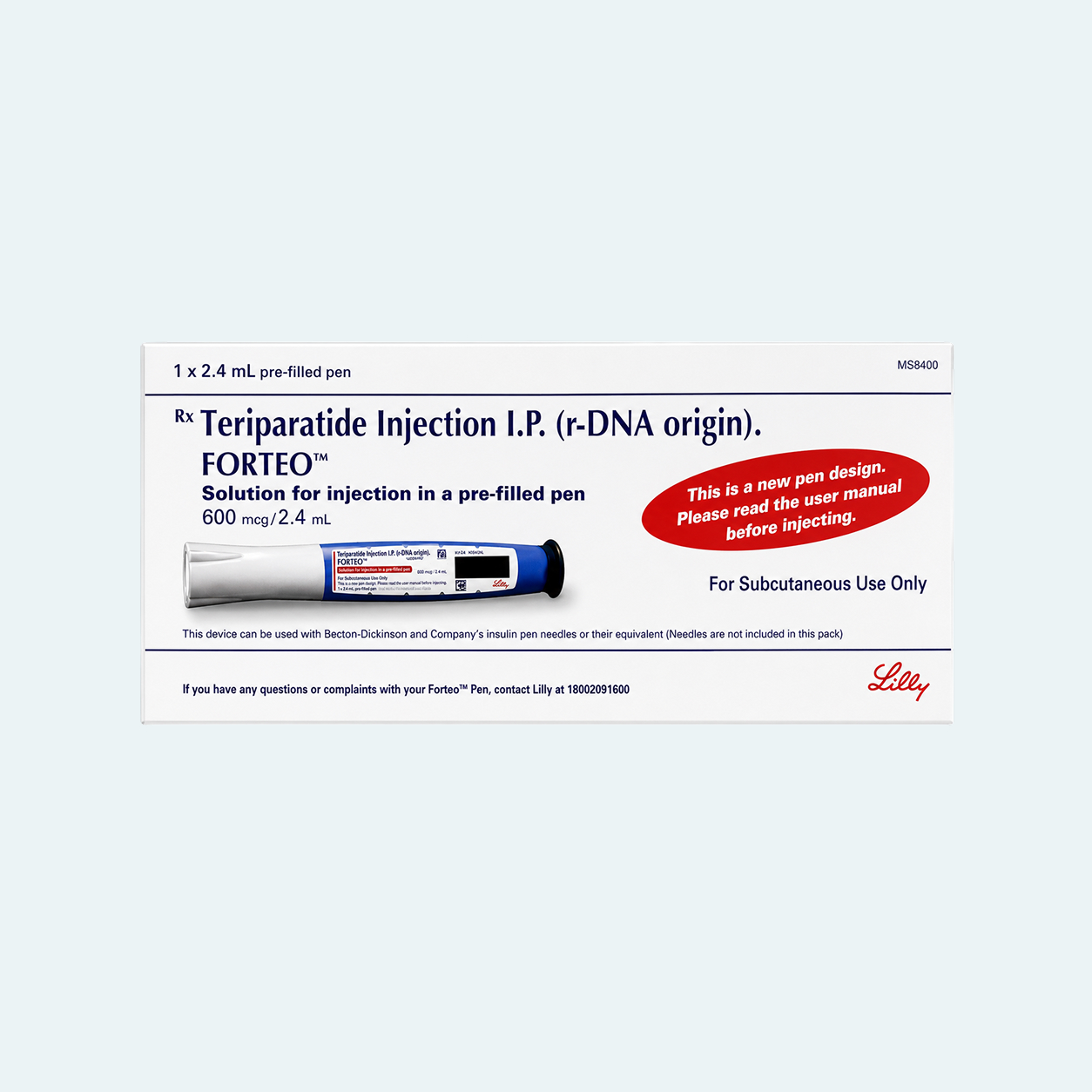 Forteo Teriparatide 600mcg injection