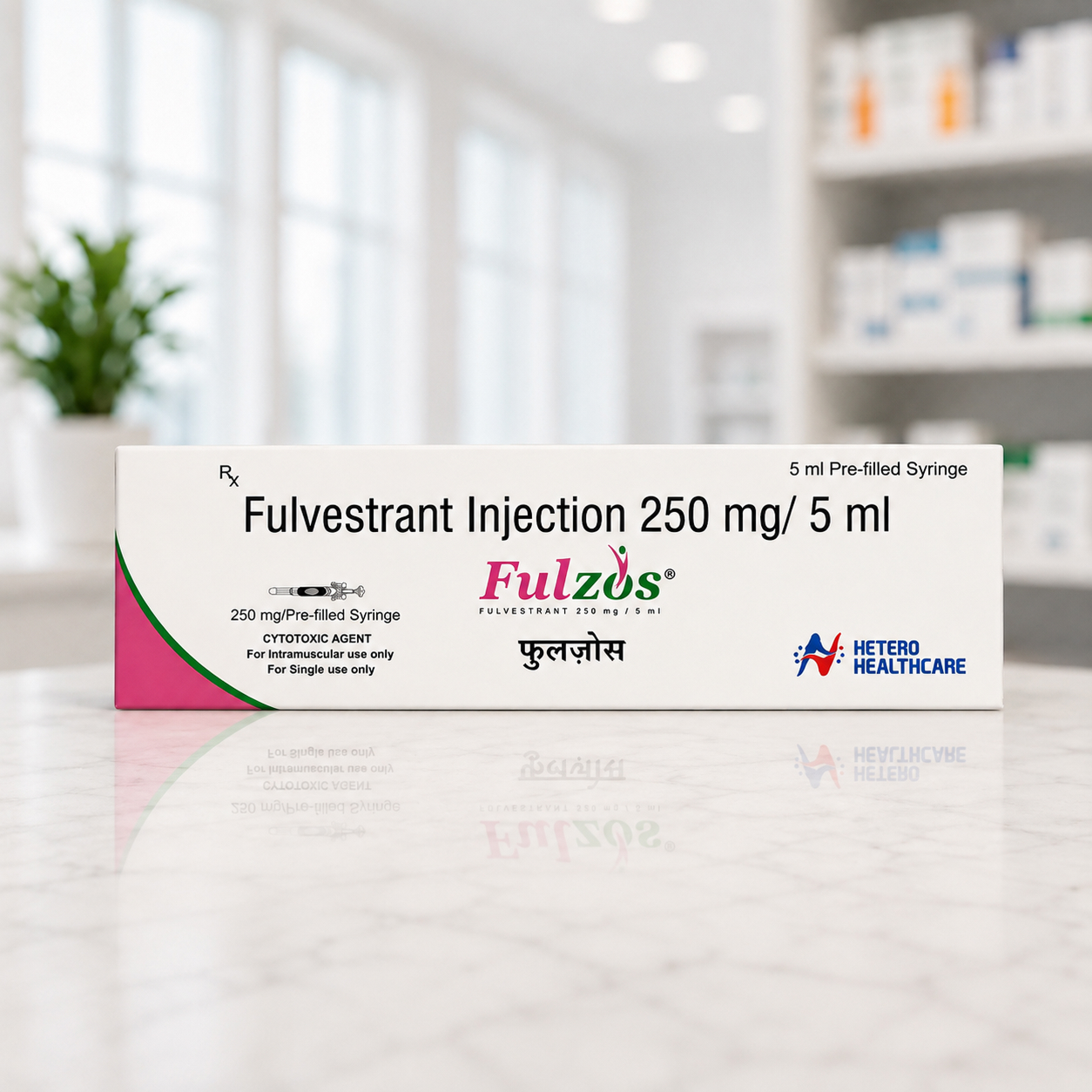 Fulvestrant Injection (Fulzos 250mg/5ml Injection)