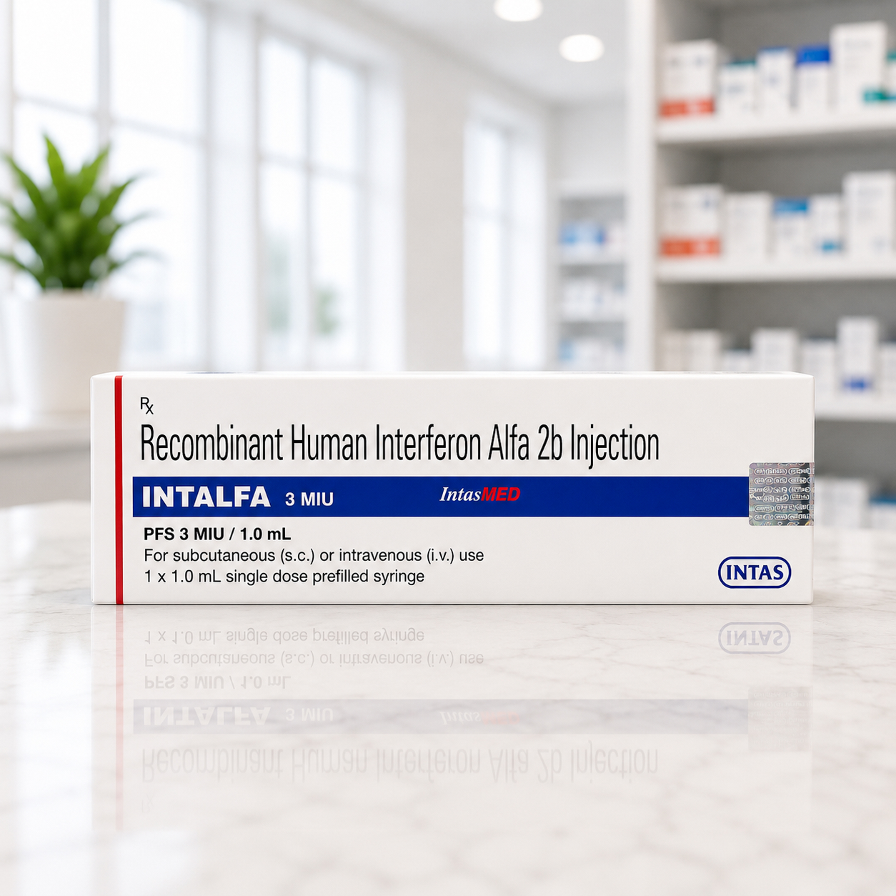 Intalfa 3miu Injection (Interferon Alpha 2B)