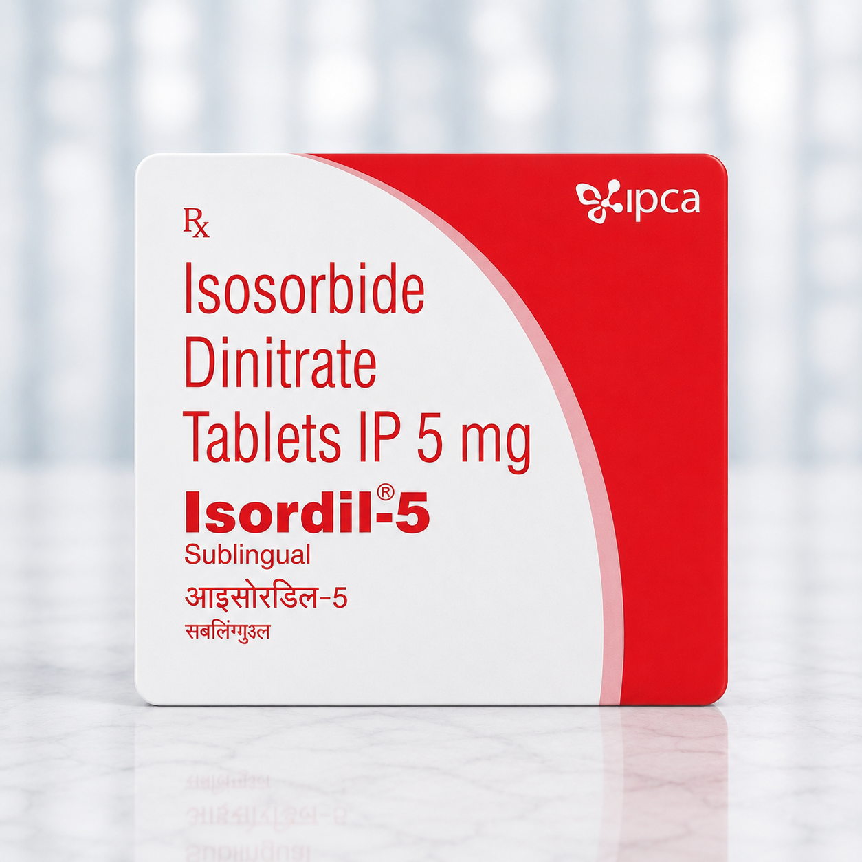 Isosorbide Dinitrate Tablets (Isordil 5mg Sublingual Tablet)
