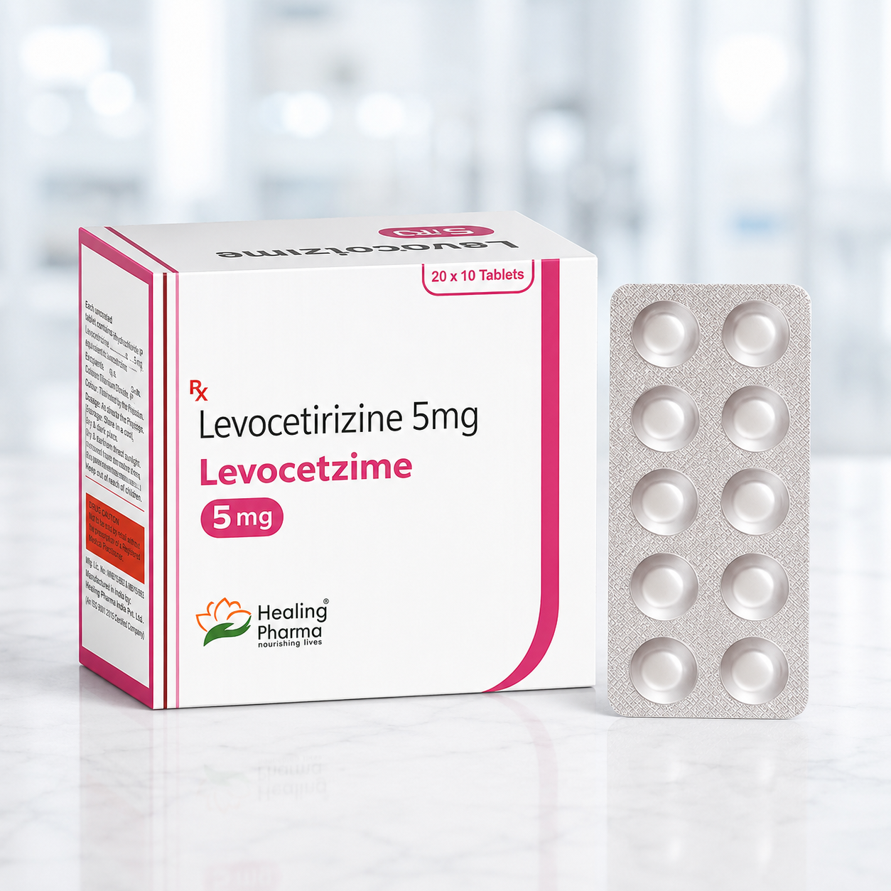 Levocetirizine Tablets ( Levocetzime 5mg Tablets )
