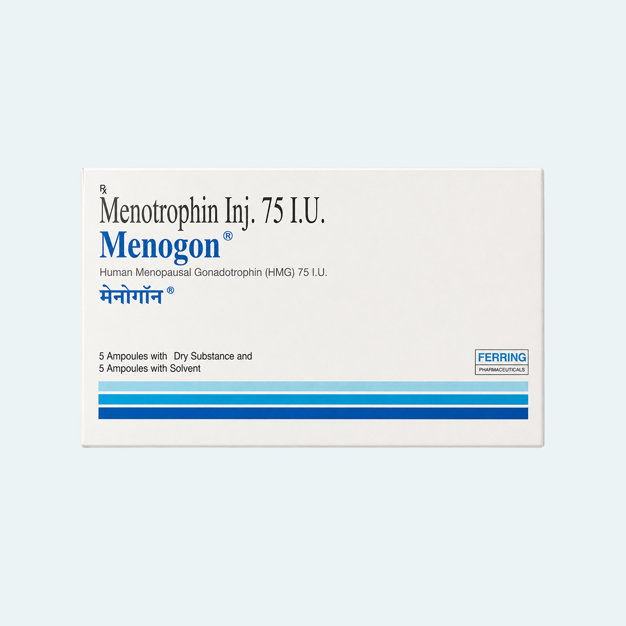 Menogon Menotrophin 75 IU Injection