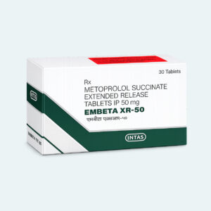 Metoprolol Succinate Tablets (Embeta XR 50 Tablet)