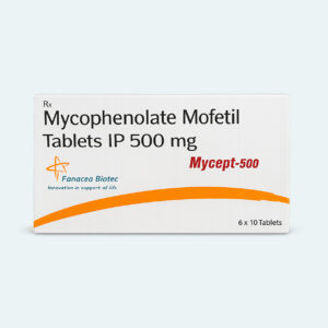 Mycophenolate Mofetil Tablets (Mycept 500mg Tablets)