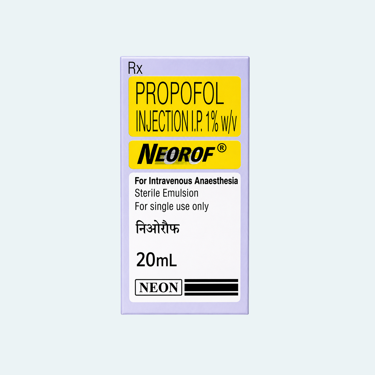Neorof Propofofl 20ml Injection