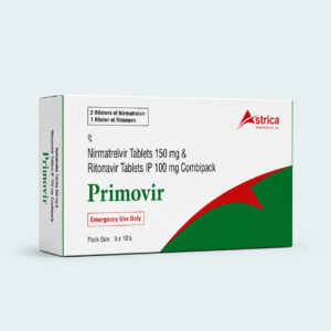 Nirmatrelvir Tablets 150 Mg & Ritonavir Tablets IP 100 Mg Combipack