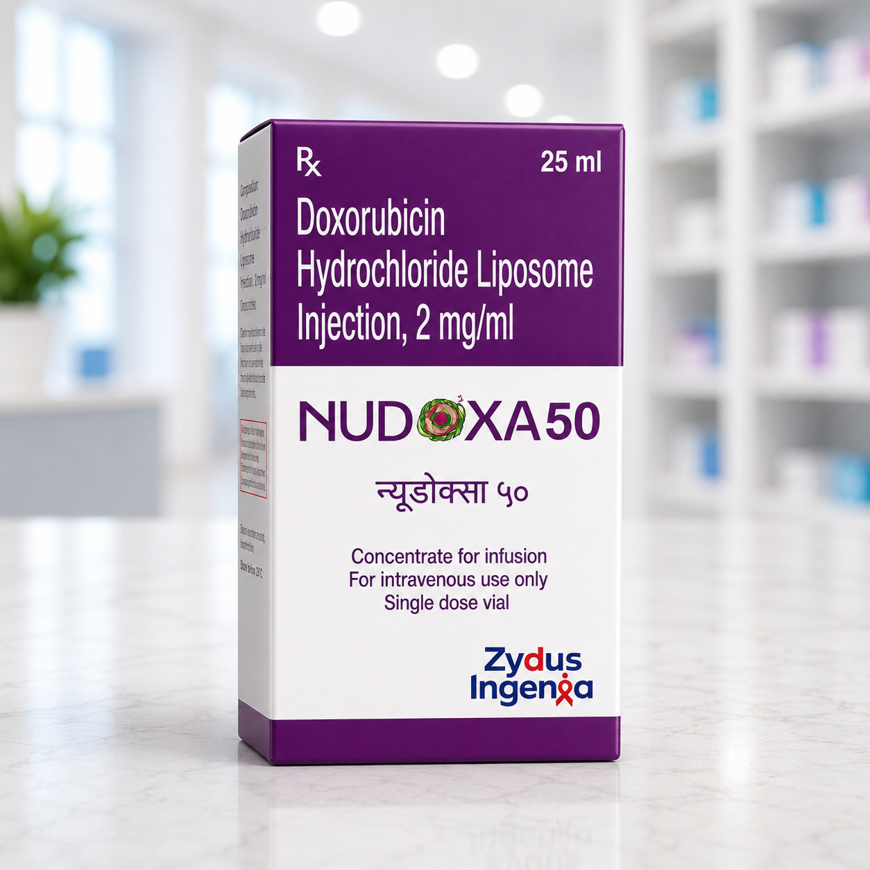 Nudoxa 50mg/25ml Injection