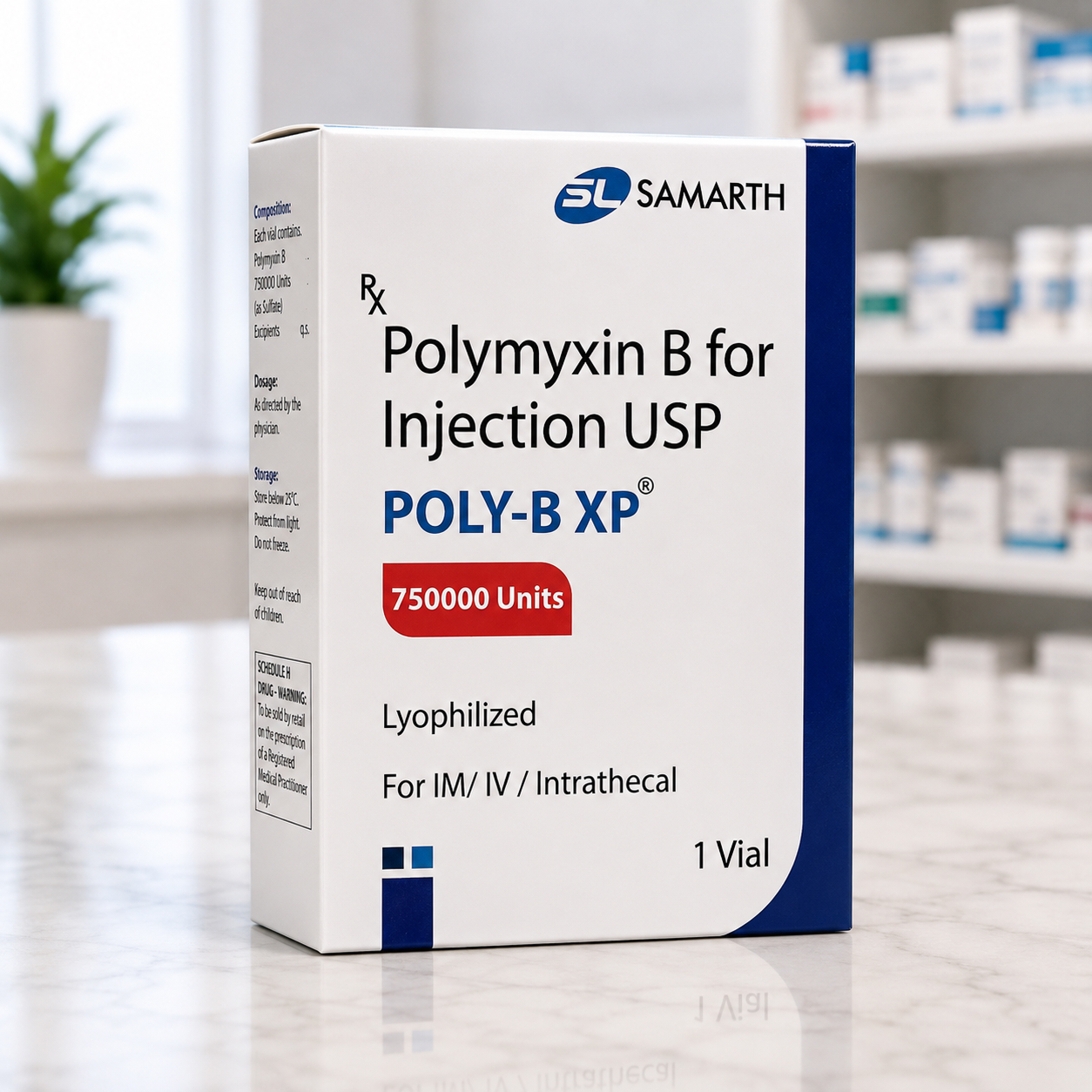 Polymyxin B Injection (POLY-B XP 750000 Units Injection )