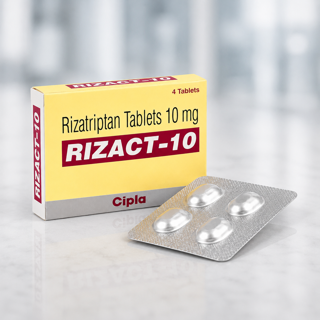 Rizatriptan Tablet (Rizact 10mg Tablet)