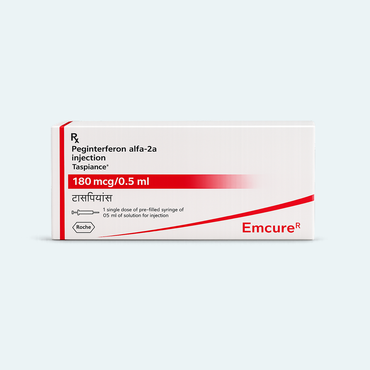 Taspiance 180 Mcg Injection(peginterferon Alfa-2a)