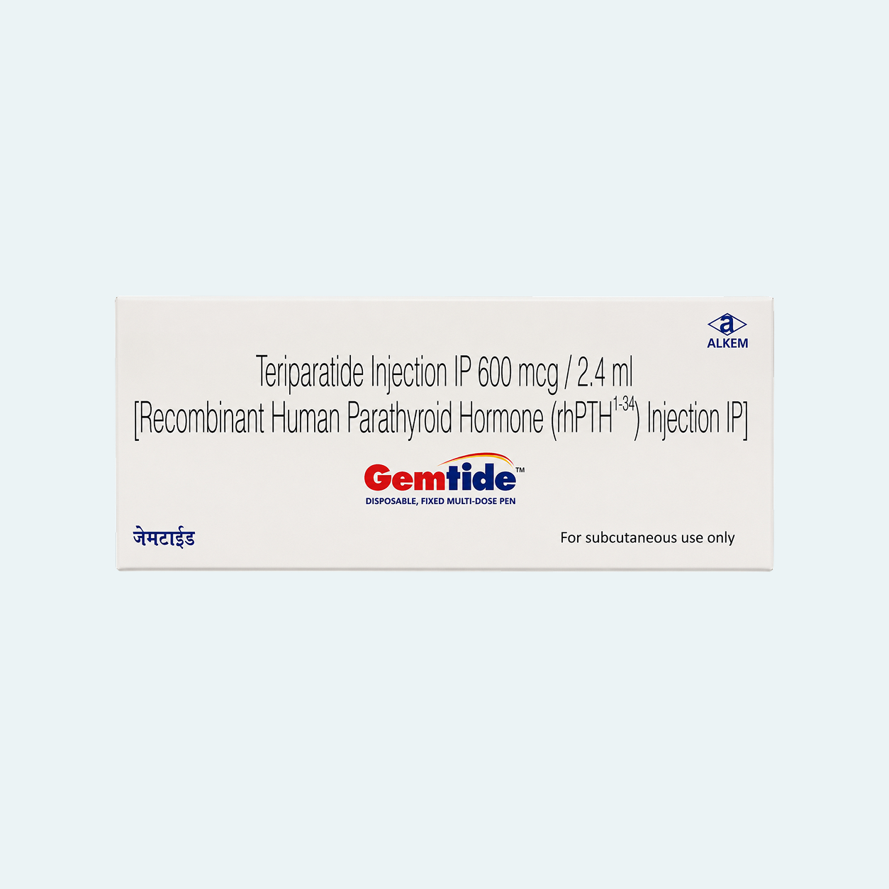Teriparatide Gemtide 600mcg 2.4ml injection