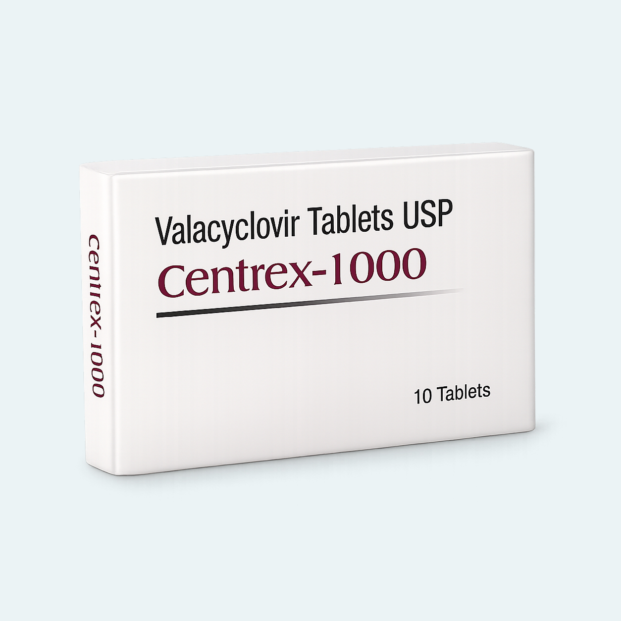 Valacyclovir Tablets (Centrex 1000 MG Tablets)