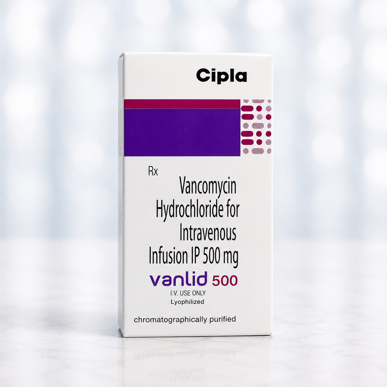 Vanlid Vancomycin 500mg injection