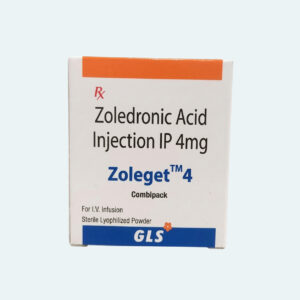 Zolrget Zoledronic Acid 4 mg Injection