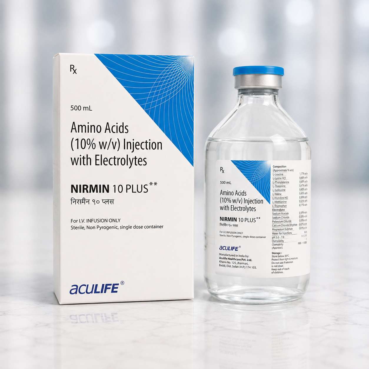 Aminoacid (10% W/V) Nirmin 10 Plus