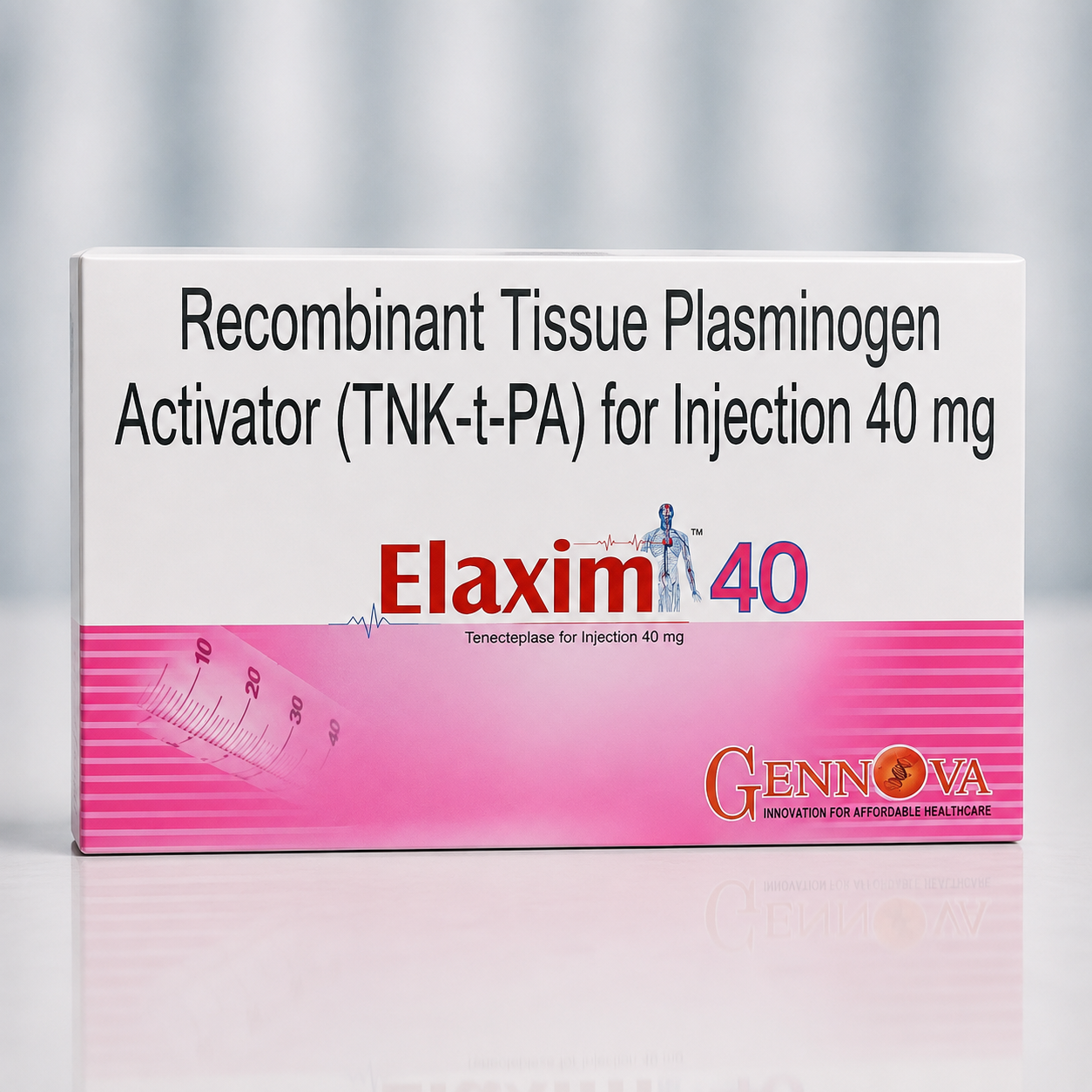 Elaxim Tenecteplase 40mg injection