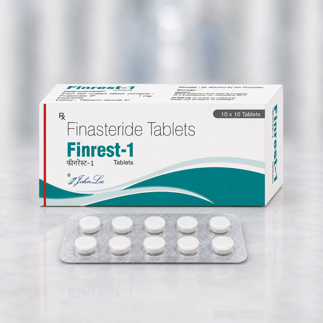 Finasteride Tablets (Finrest 1mg Tablet)