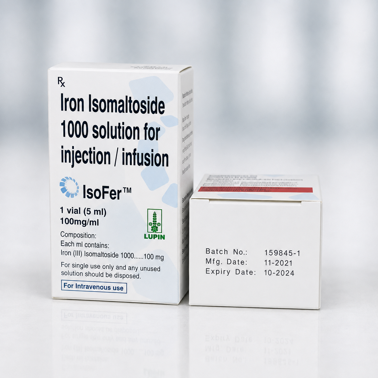 Iron Isomaltoside 1000 solution for injection/infusion ( IsoFer )