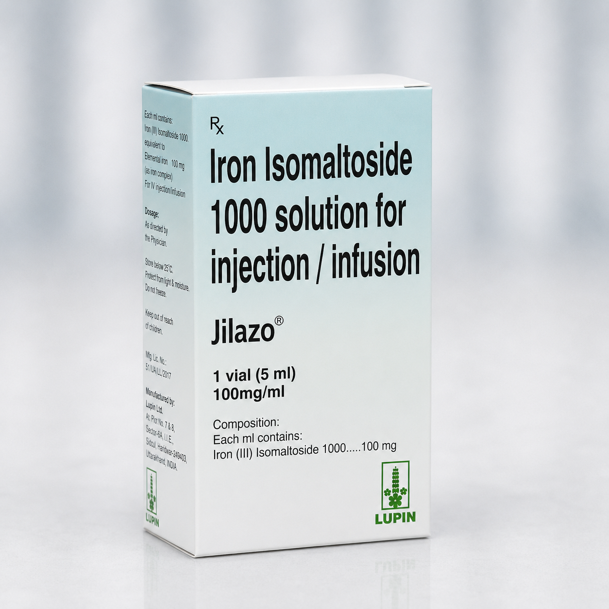 Iron Isomaltoside Injection (Jilazo 1000mg Injection)