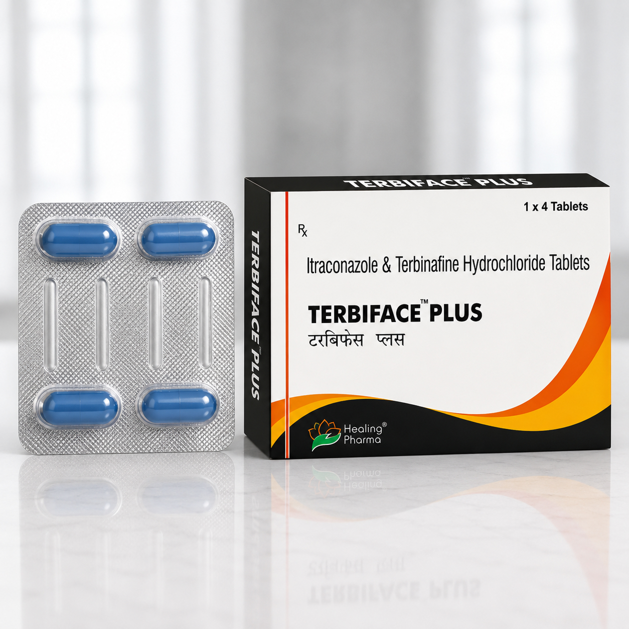 Itraconazole & Terbinafine Tablets ( Terbiface Plus Tablets)
