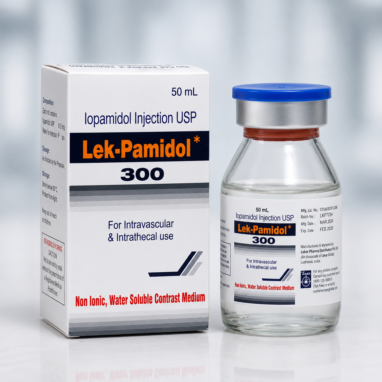 Lek pamidol 300mg Iopamidol injection