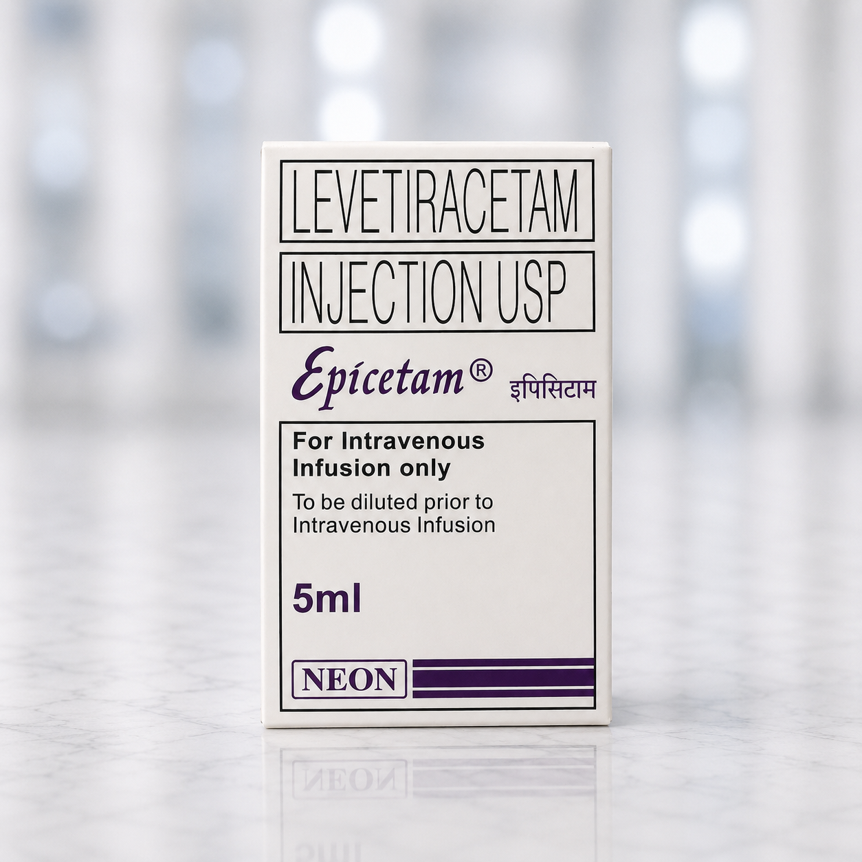 Levetiracetam ( Epicetam 500mg Injection )