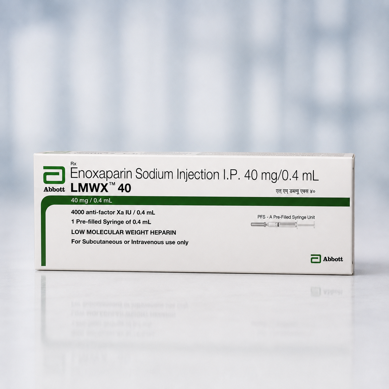 Lmwx 40 Enoxaparin Injection 40 Mg 0.4 Ml