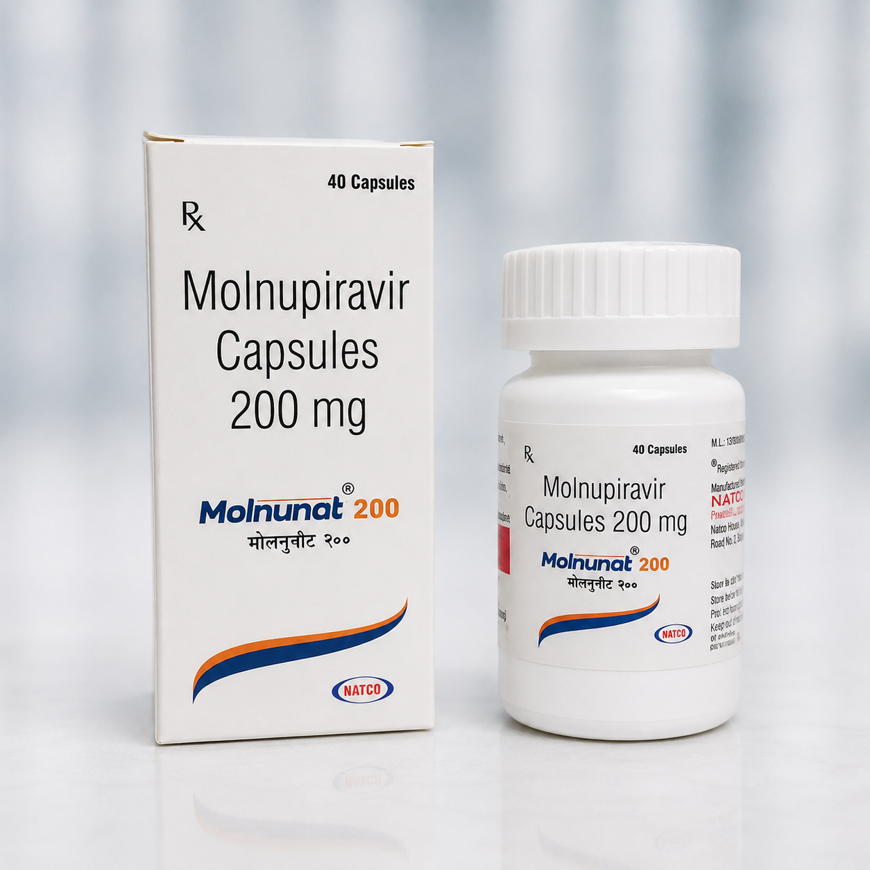 Molnupiravir Tablets (Molnunat 200mg Tablet)