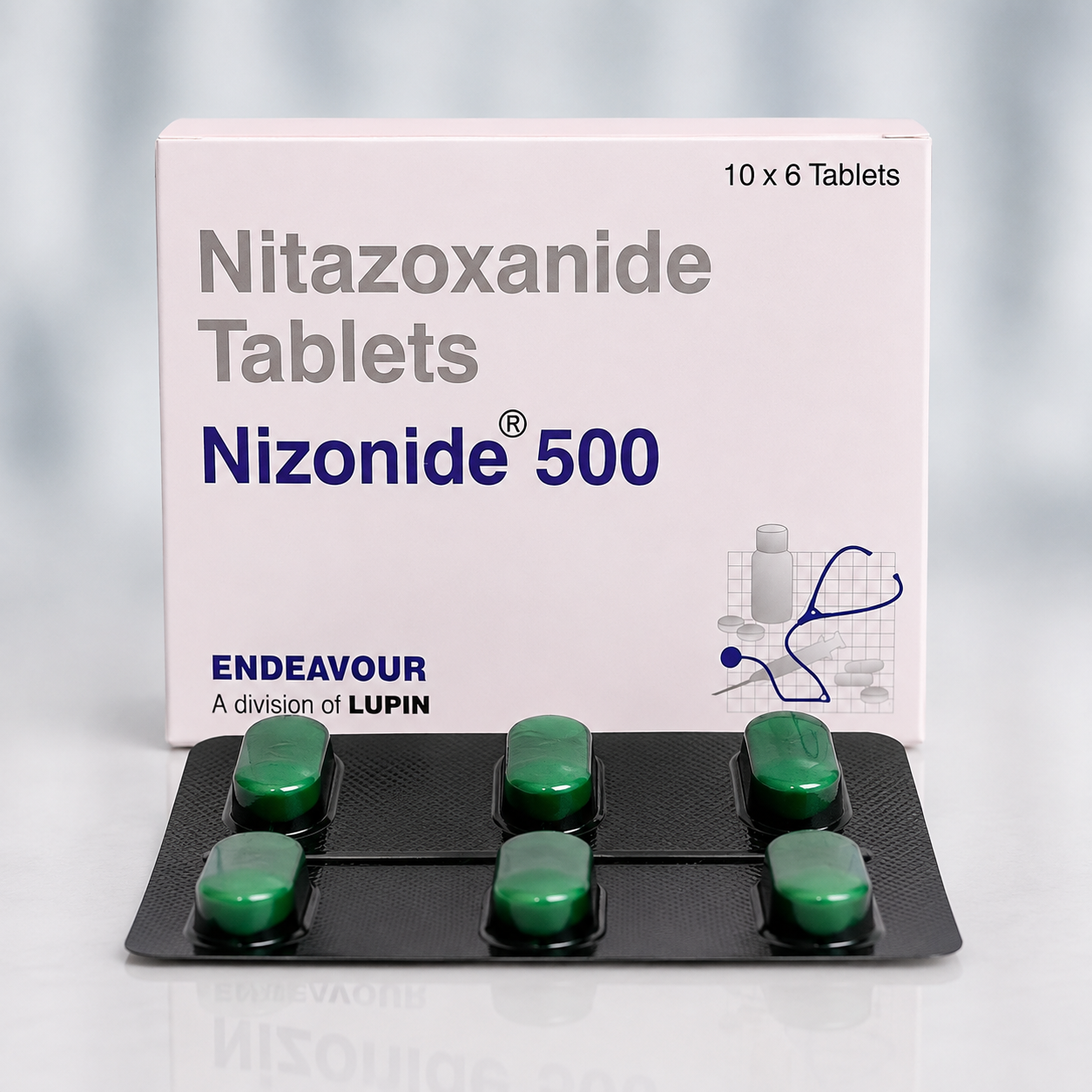 Nitazoxanide Nizonide 500mg Tablet