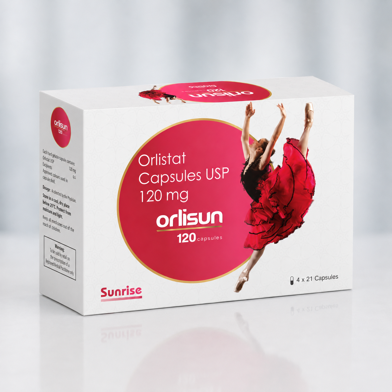 Orlistat Capsules (Orlisun 120mg Capsules)