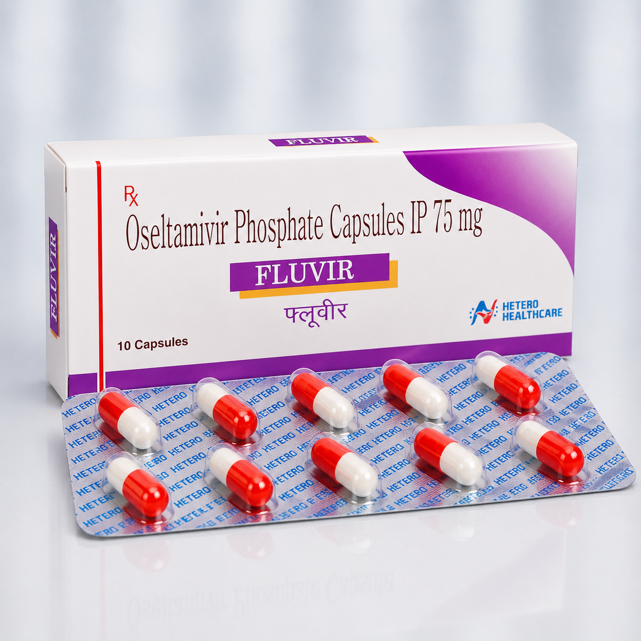 Oseltamivir Phosphate Capsules (Fluvir 75mg Capsule)