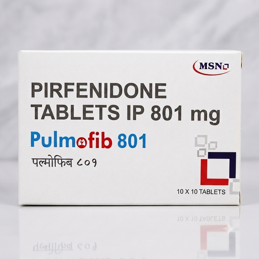 Pirfenidone Pulmofib 801mg Tablets